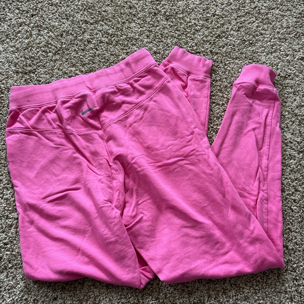 Pink Nike Joggers